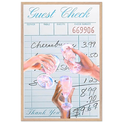 Vibrant Cocktail 'Guest Check' - Vibrantwalls