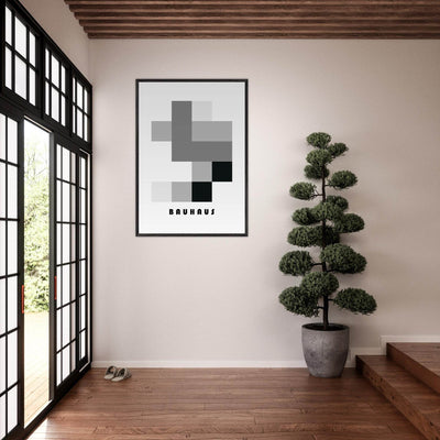 Bauhaus-Style Abstract Geometric - Vibrantwalls