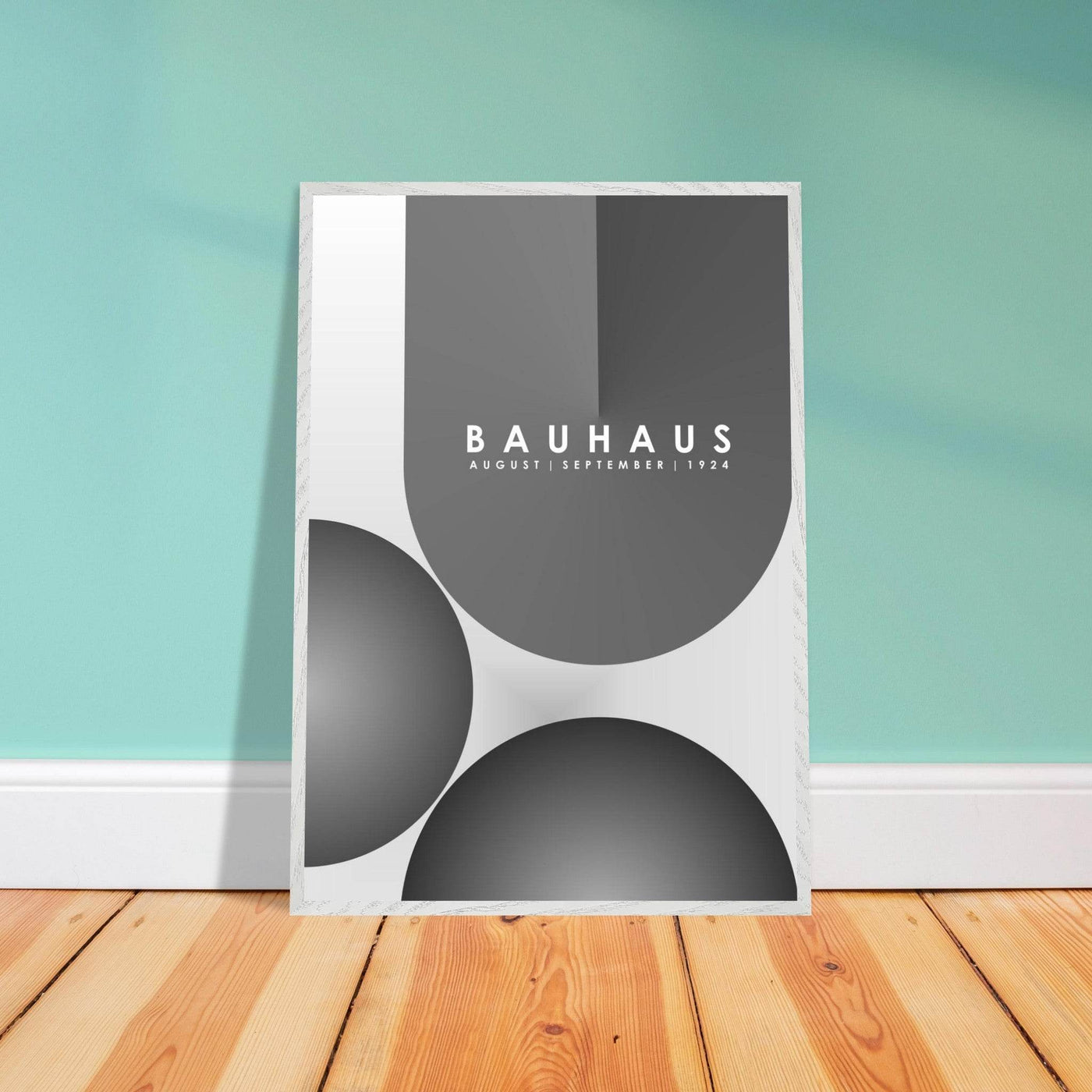Bauhaus-Style The Blue Tunnel - Vibrantwalls