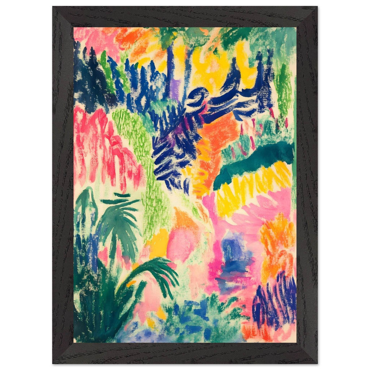 Vibrant Abstract Henri Matisse - Vibrantwalls