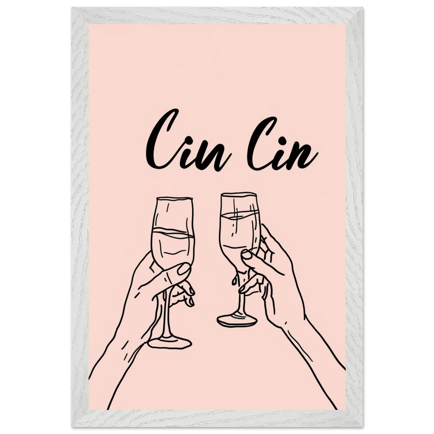 Cin Cin Toast Art Print - Vibrantwalls