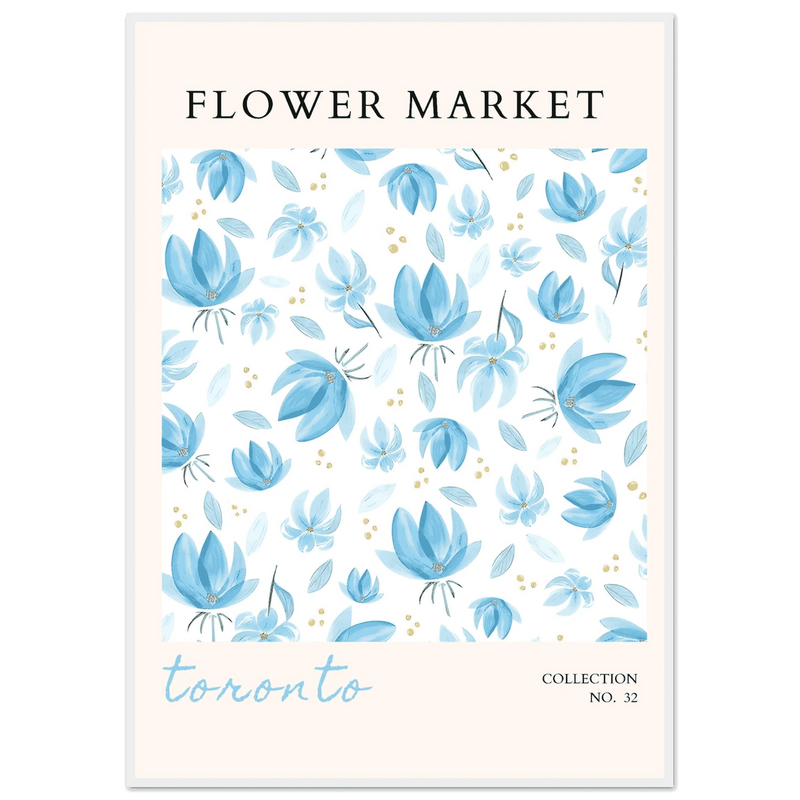 Toronto Flower Market Wall Art - Vibrantwalls