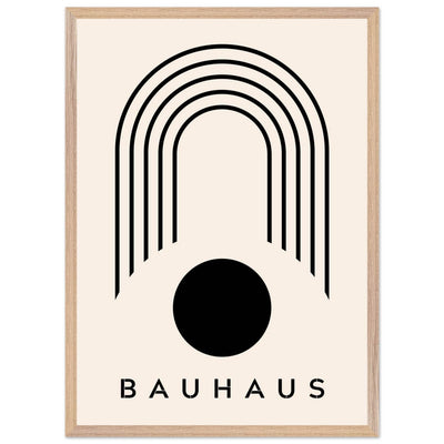 Bauhaus Black & Beige - Vibrantwalls
