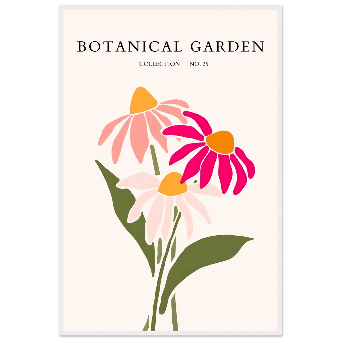 Botanical Garden Collection Framed Posters – Vibrant Floral Art Prints for Nature Lovers | Ready-to-Hang - Vibrantwalls