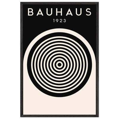 Bauhaus Black & Cream - Vibrantwalls