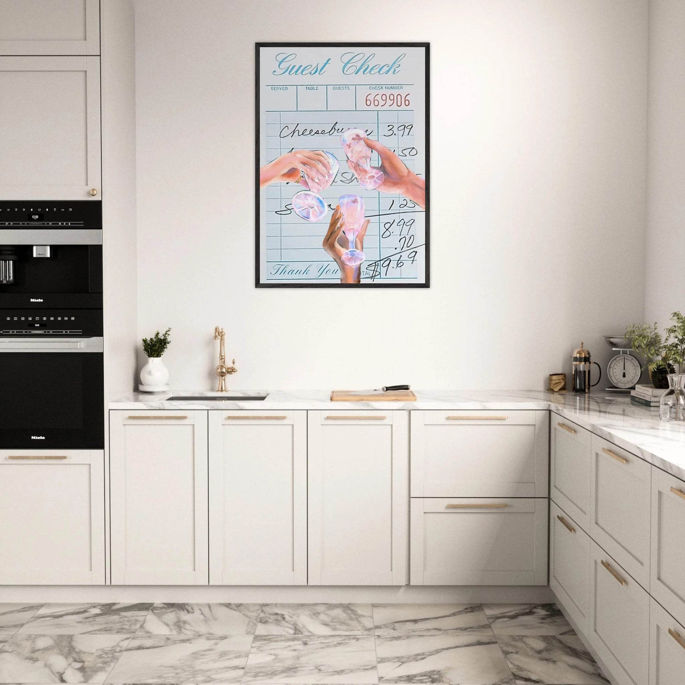 Vibrant Cocktail 'Guest Check' - Vibrantwalls