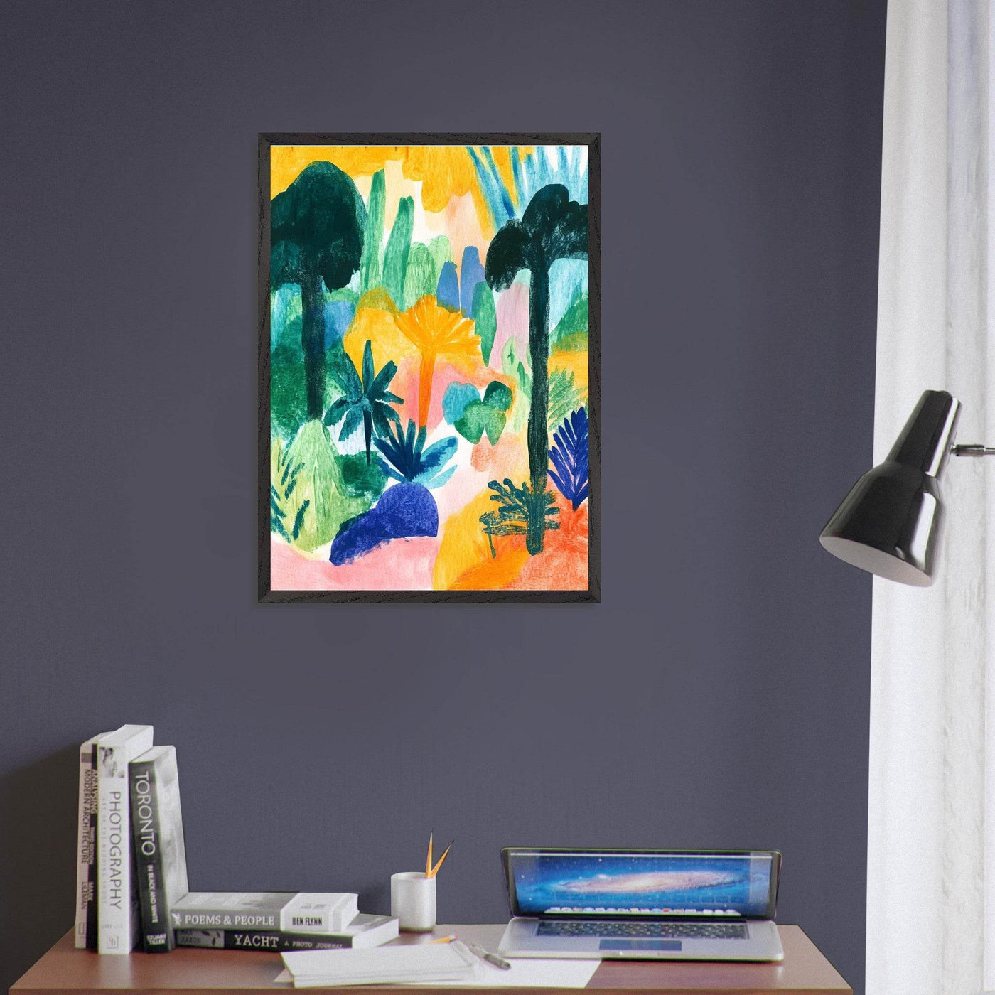 Abstract Tropical - Vibrantwalls