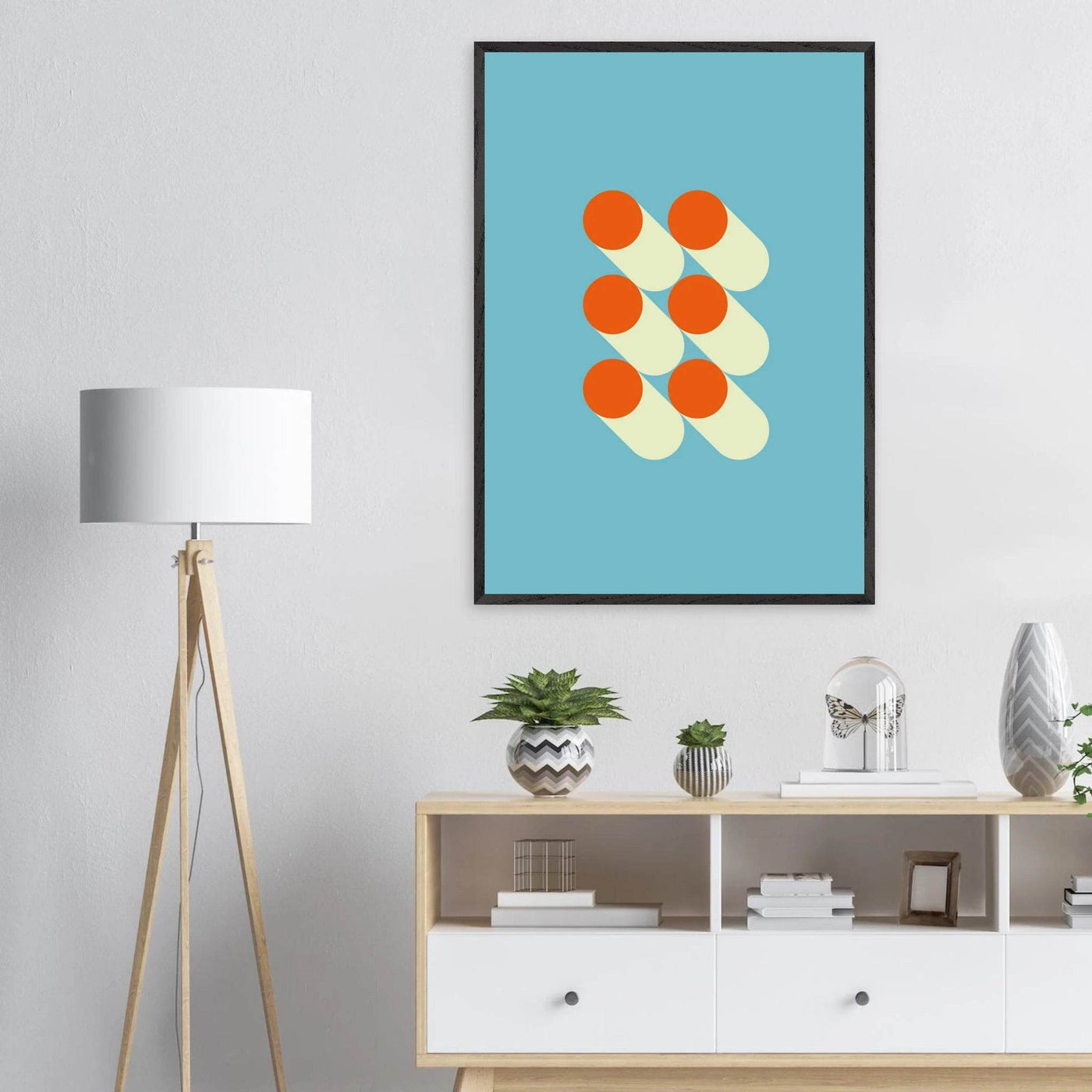 Abstract Geometric Print - Vibrantwalls