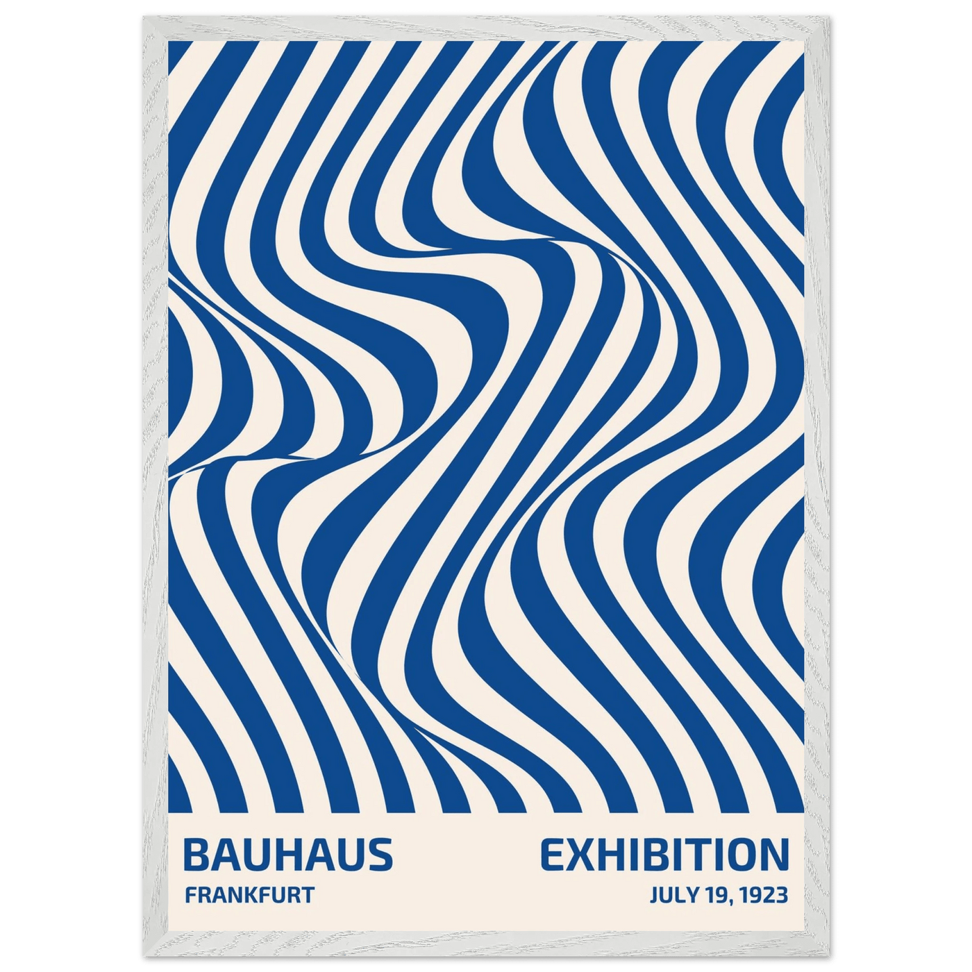 Bauhaus Ausstellung 1923 Op Art Wavy - Vibrantwalls