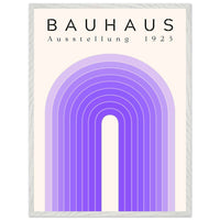 Bauhaus Ausstellung 1923 Violet Wall Art - Vibrantwalls