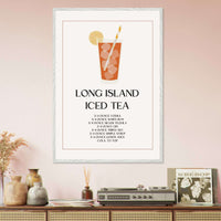 Long Island Tea Strong Cocktail Wall Art - Vibrantwalls