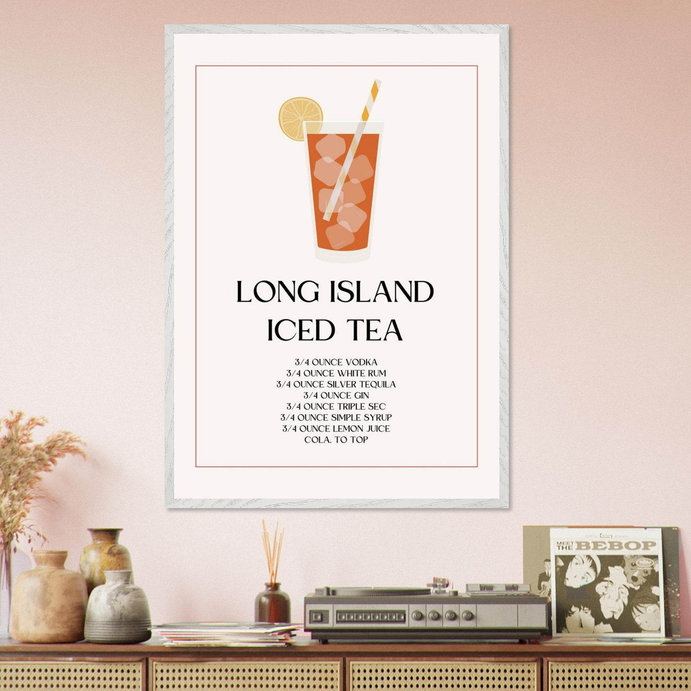 Long Island Iced Tea Recipe Strong Cocktail - Vibrantwalls