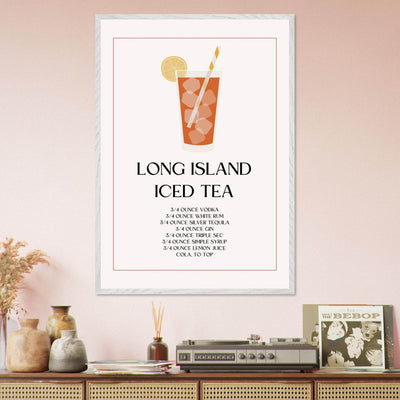 Long Island Iced Tea Recipe Strong Cocktail - Vibrantwalls
