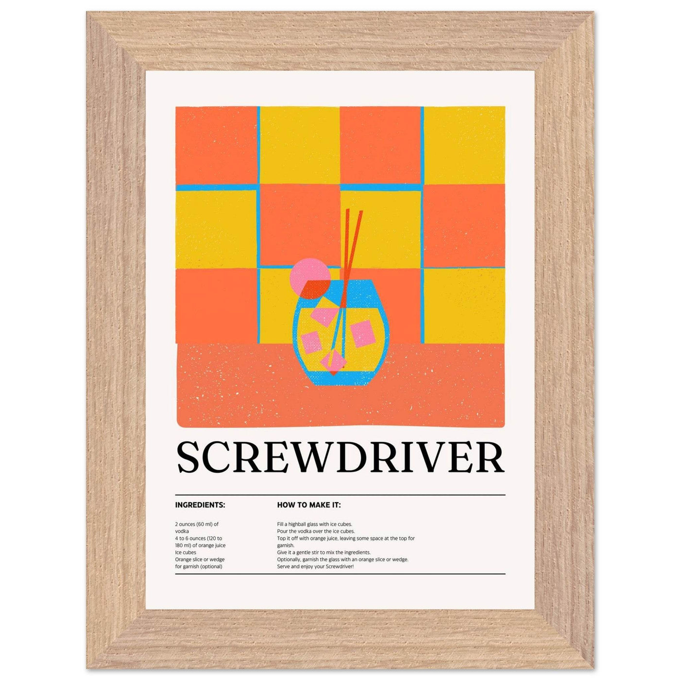Screwdriver Cocktail Recipe - Vibrantwalls