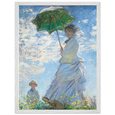 CWoman with a Parasol - Stylish Outdoor Sun Protection for Elegant Days - Vibrantwalls