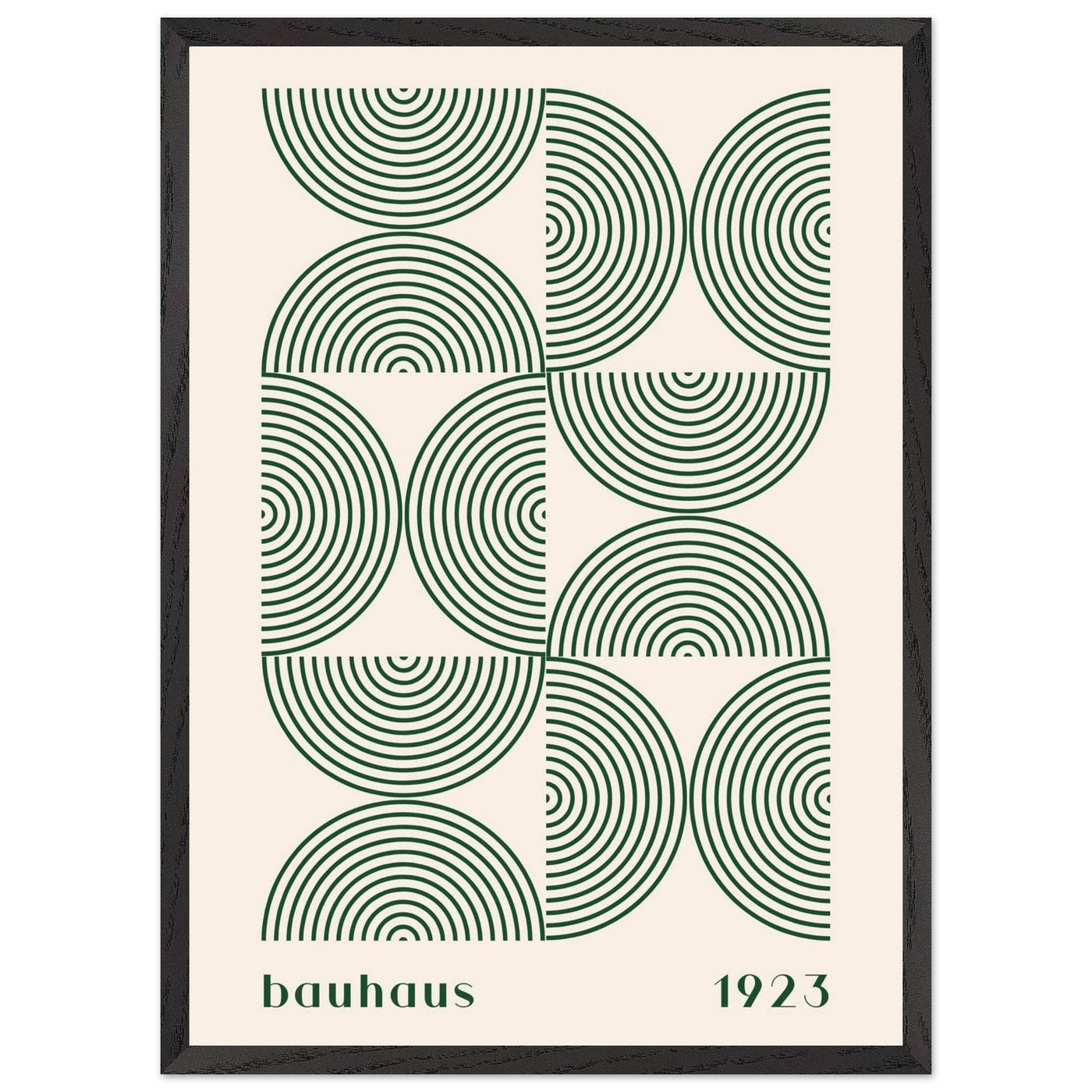 Bauhaus 1923 Geometric - Vibrantwalls