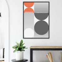 Bauhaus-Style Abstract Geometric - Vibrantwalls