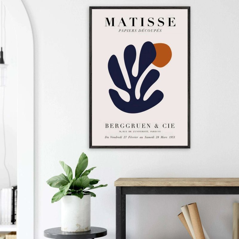 Matisse Wall Art Coral - Vibrantwalls