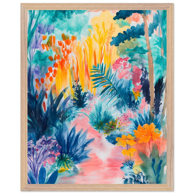 Abstract Tropical Garden Matisse I - Vibrantwalls
