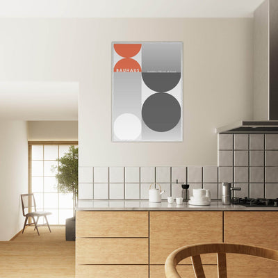 Bauhaus-Style Abstract Geometric - Vibrantwalls