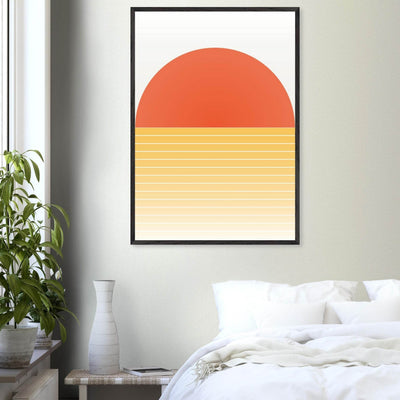 Bauhaus Sunset 1923 - Vibrantwalls