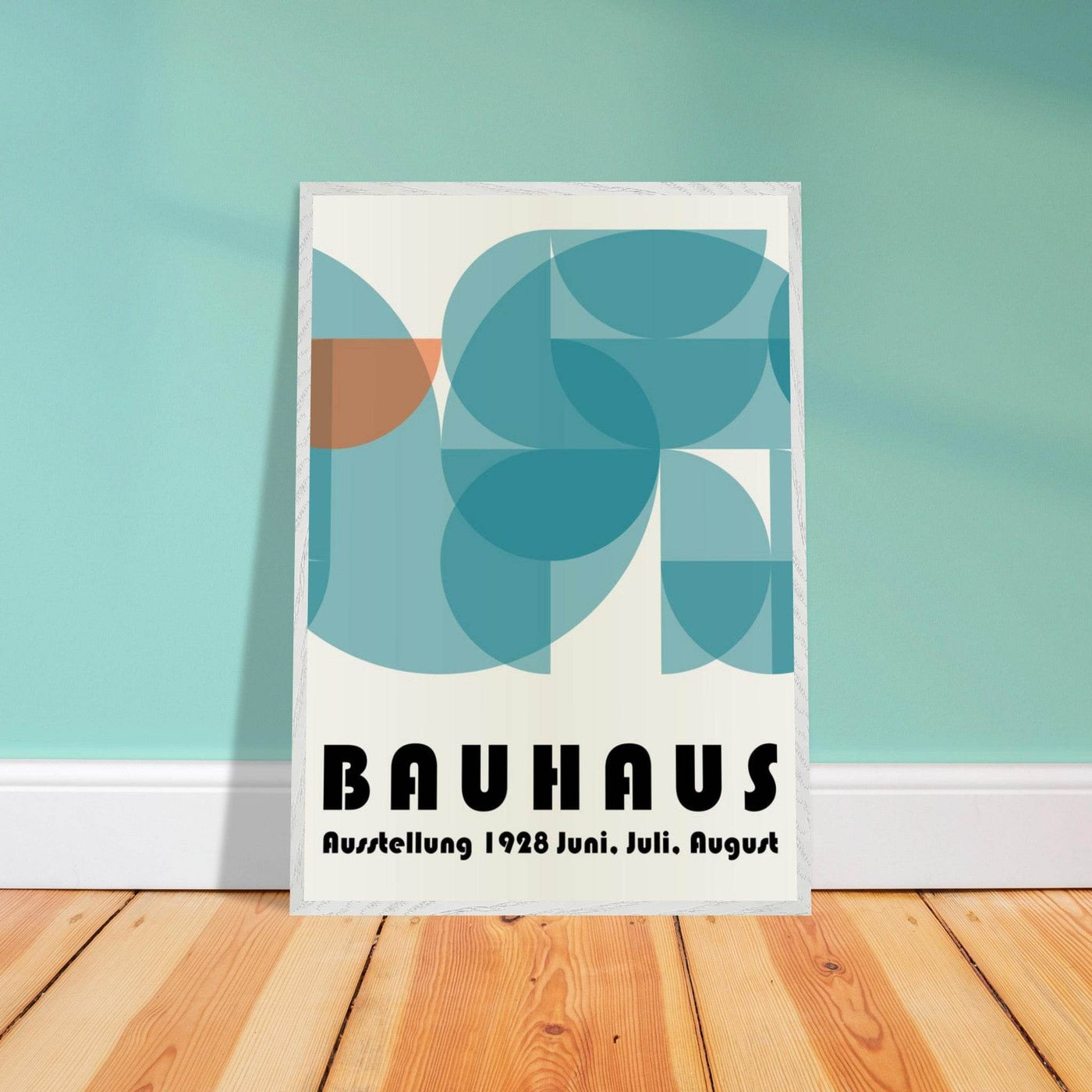 Bauhaus-Style The Blue Tunnel - Vibrantwalls