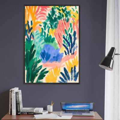 Abstract Floral Delight - Vibrantwalls