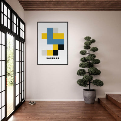 Bauhaus Geometric Abstract - Vibrantwalls