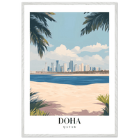Doha Qatar Wall Art - Vibrantwalls