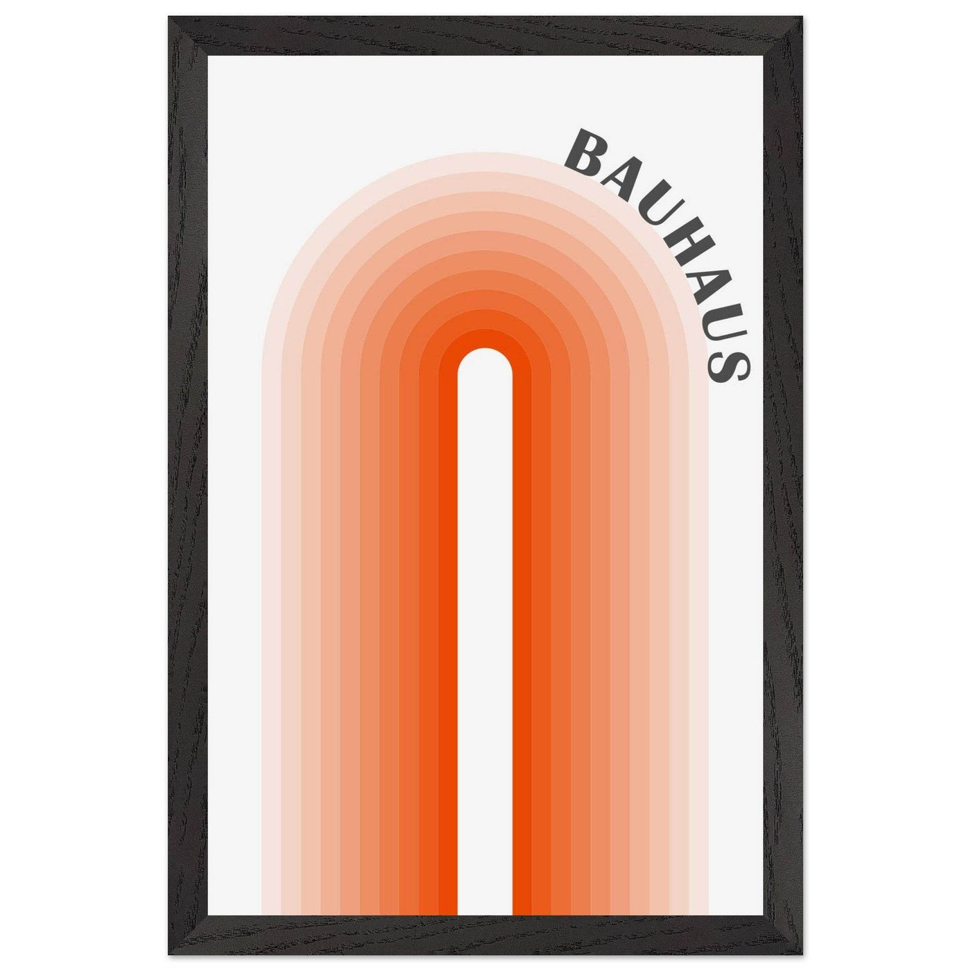 Bauhaus-Style Gradient Arch - Vibrantwalls