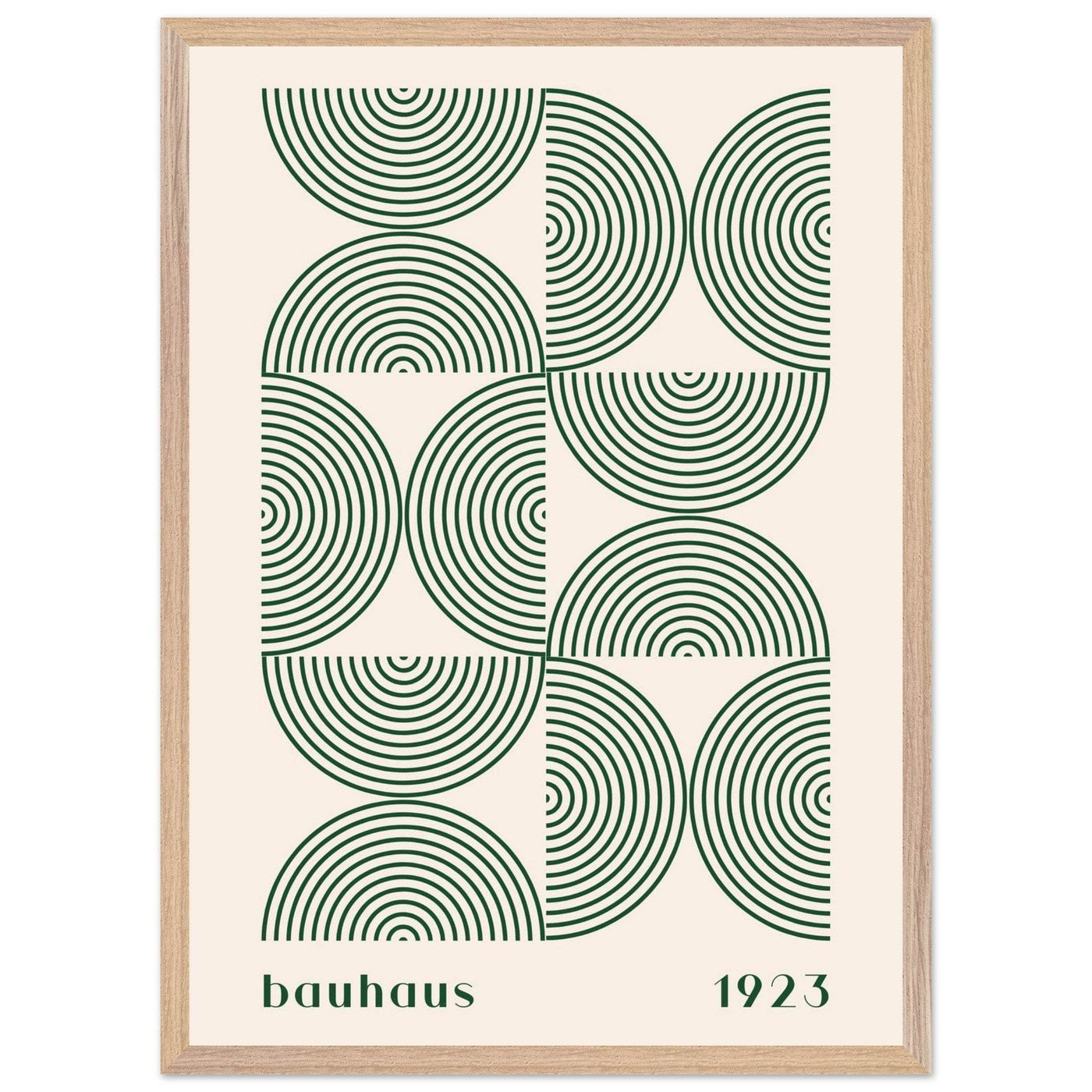 Bauhaus 1923 Geometric - Vibrantwalls
