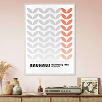 Bauhaus-Style Organic Leaves - Vibrantwalls
