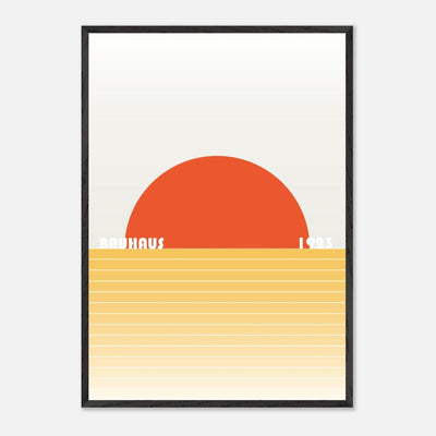 Bauhaus Sunset Abstraction - Vibrantwalls