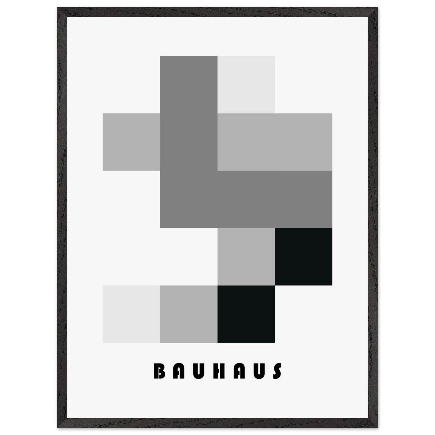 Bauhaus-Style Abstract Geometric - Vibrantwalls