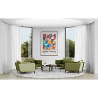 Bauhaus Exhibition 1919 Vibrant Geometric Wall Art - Vibrantwalls