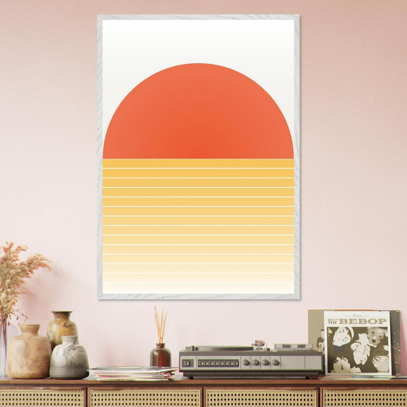 Bauhaus Sunset 1923 - Vibrantwalls