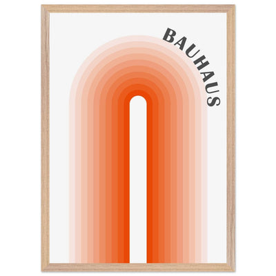 Bauhaus-Style Gradient Arch - Vibrantwalls