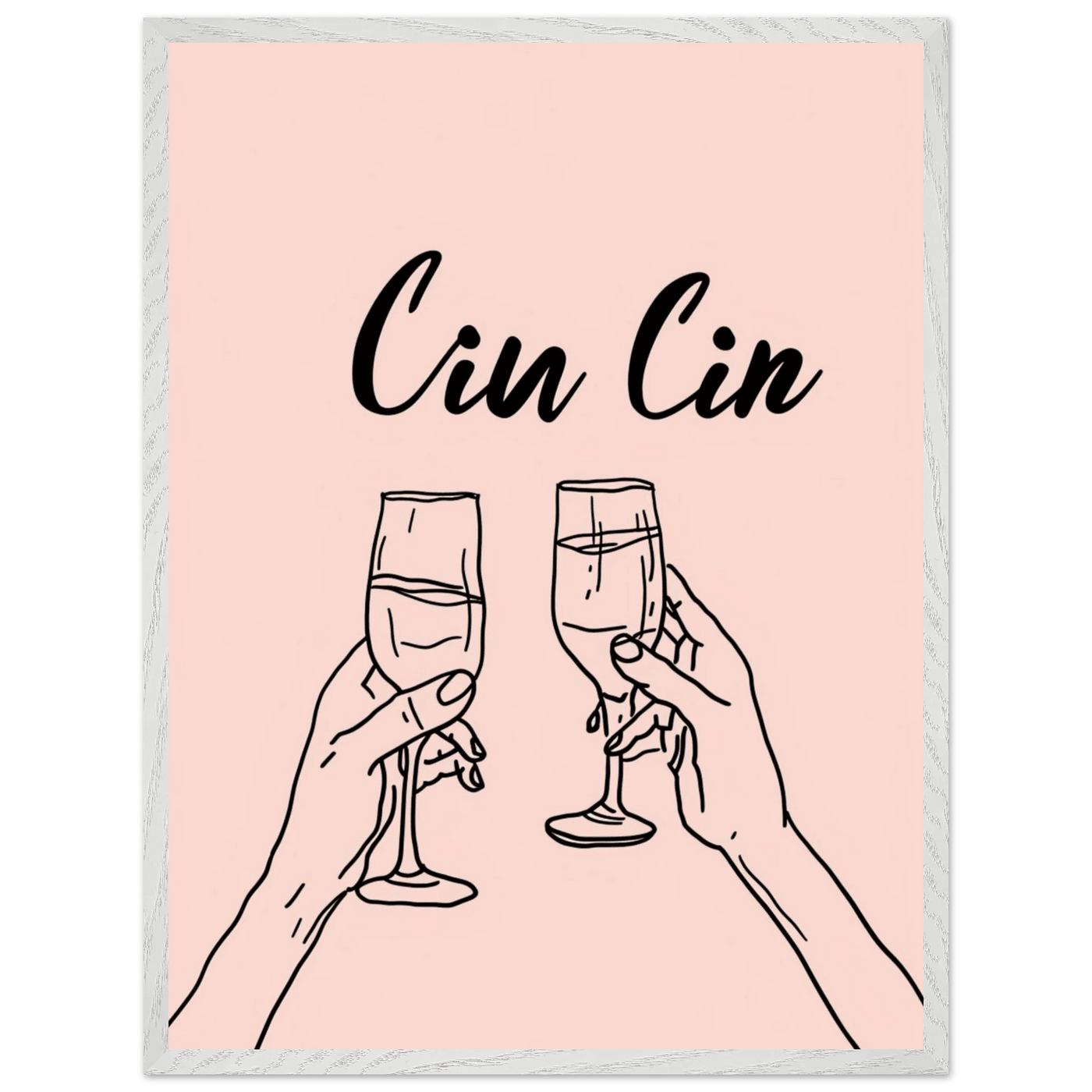 Cin Cin Toast Art Print - Vibrantwalls