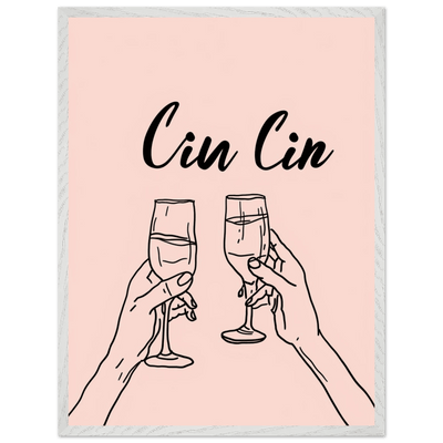 Cin Cin Toast Art Print - Vibrantwalls