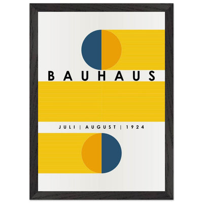 Bauhaus Blue Tunnel Geometric - Vibrantwalls