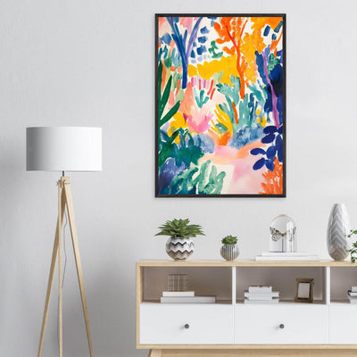 Vibrant Abstract Garden - Vibrantwalls
