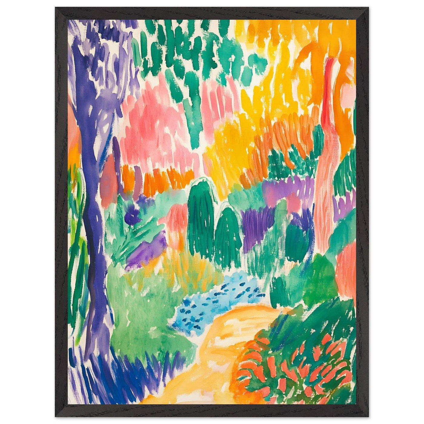 Henri Matisse Abstract Garden Scene - Vibrantwalls