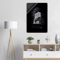 Phantom Echoes Acrylic Print - Modern, Luminous Wall Art Available in Multiple Sizes - Vibrantwalls