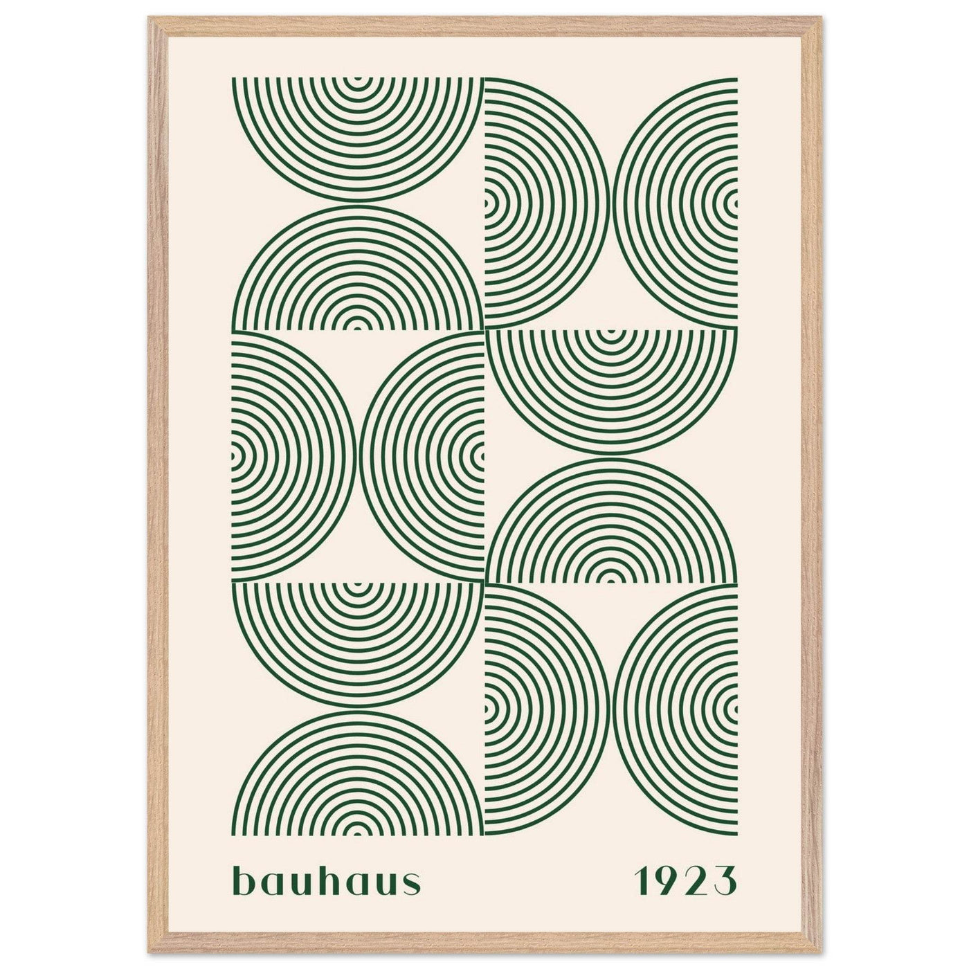 Bauhaus 1923 Geometric - Vibrantwalls