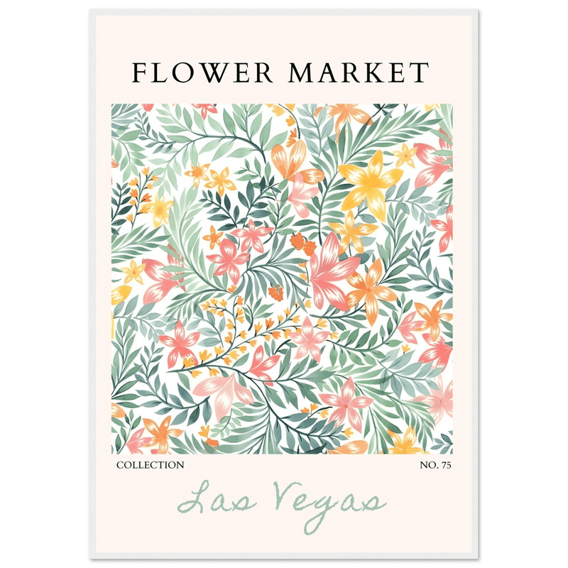 Las Vegas Botanical Wall Art - Vibrantwalls