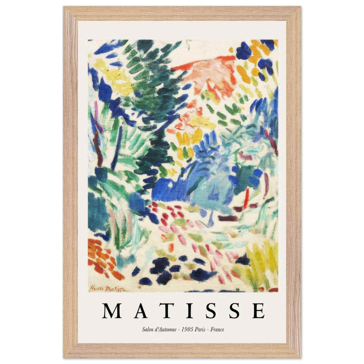 Matisse Collioure Landscape Painting - Vibrant Colors and Artistic Expression - Vibrantwalls