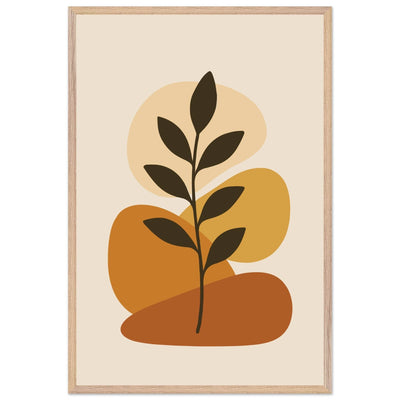 Modern Abstract Plant - Vibrantwalls