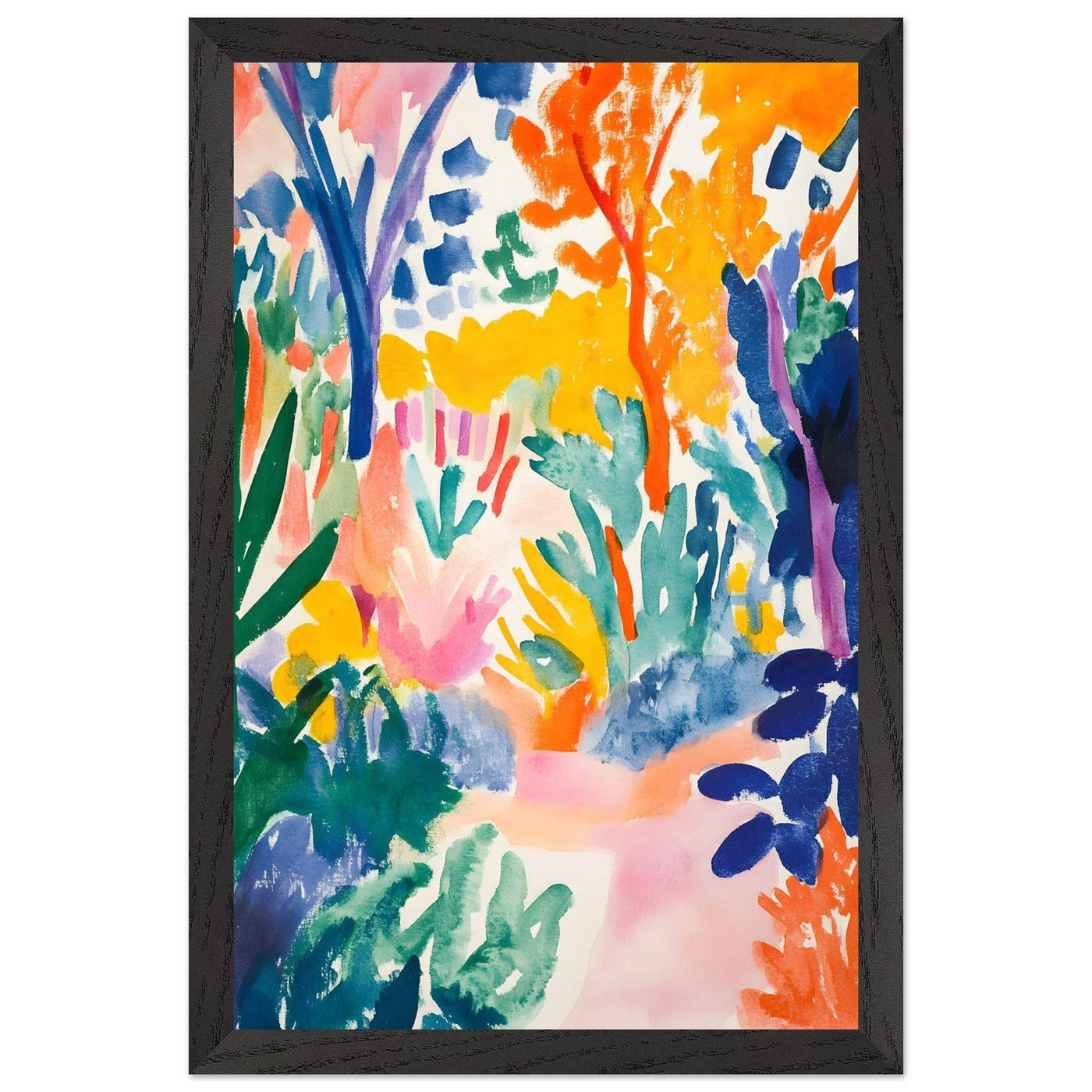 Vibrant Abstract Garden - Vibrantwalls