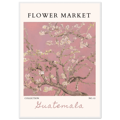 Pink Blossom Nature Framed Poster – Serene Floral Art Print | Ready-to-Hang in Multiple Sizes & Frame Finishes - Vibrantwalls