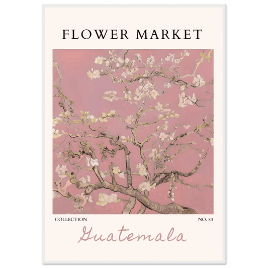 Pink Blossom Nature Framed Poster – Serene Floral Art Print | Ready-to-Hang in Multiple Sizes & Frame Finishes - Vibrantwalls